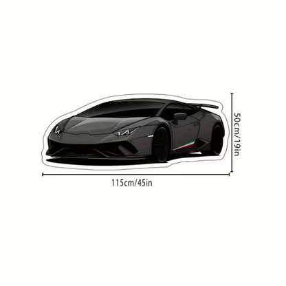 Lamborghini Huracán-Inspired Floor Mat (50x115cm)