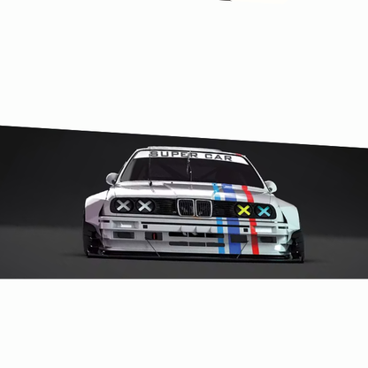 BMW E30 Classic Car Gaming Desk Mat (40X90CM)